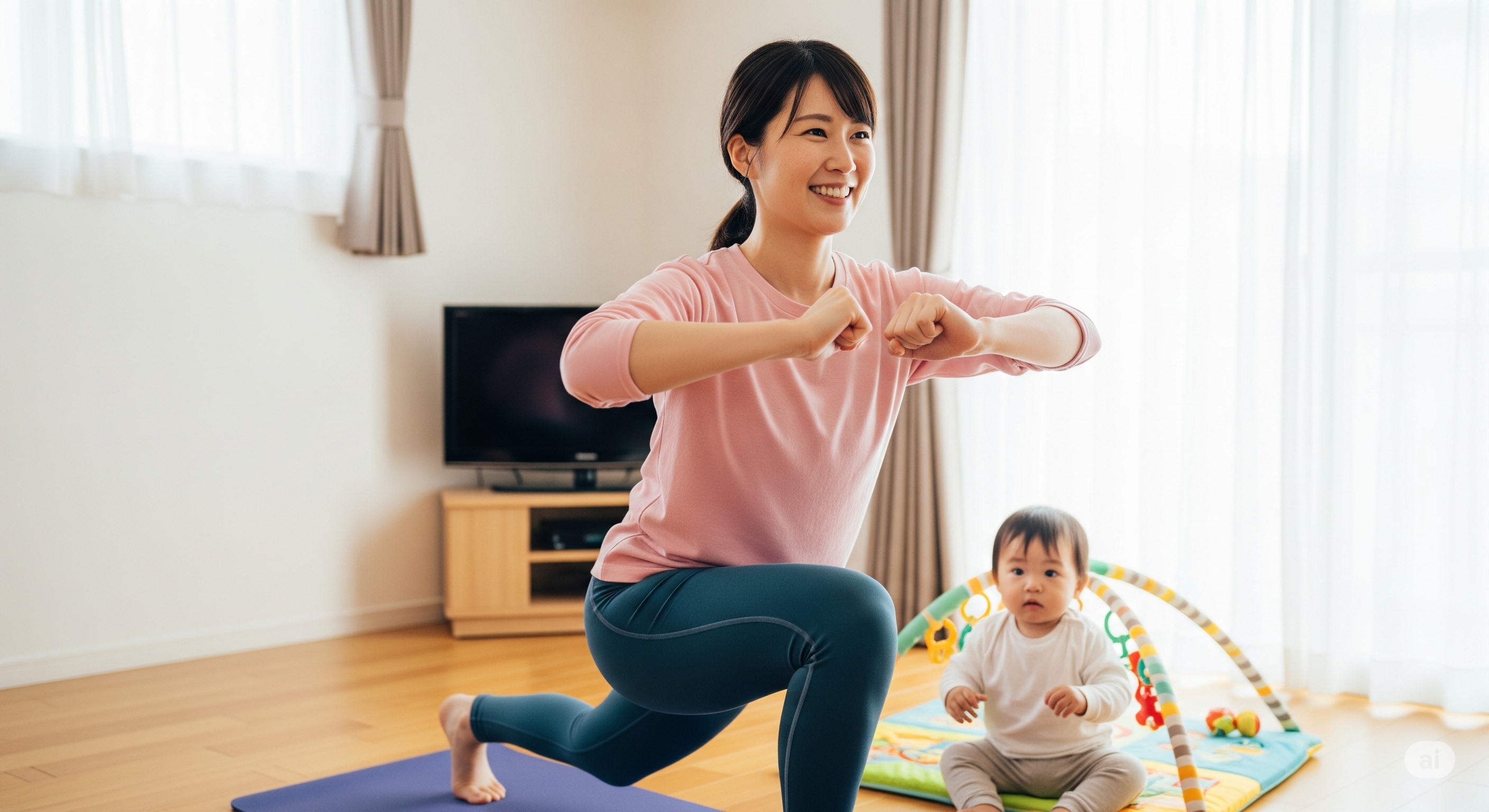 【武蔵小杉・新丸子】産後ダイエット「諦めない！」自宅で叶えるボディメイク術